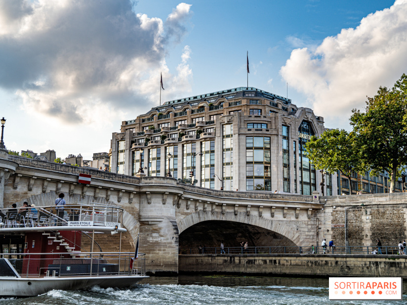 Azur, la péniche estivale Aux Jardins du Pont-Neuf 