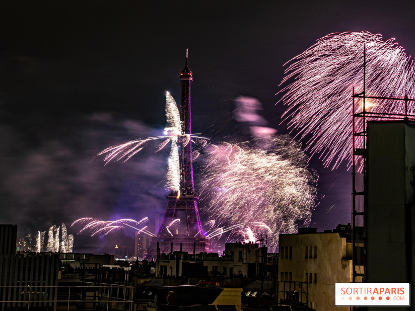Photos feu d'artifice Paris 2021