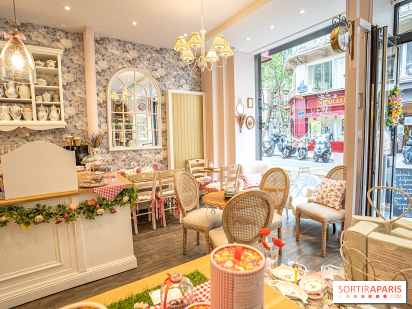 Le Jardin de Mademoiselle, salon et boutique de thé 