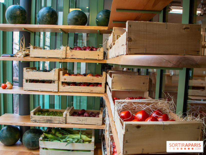Sapid, la table à manger Naturaliste d'Alan Ducasse : nos photos