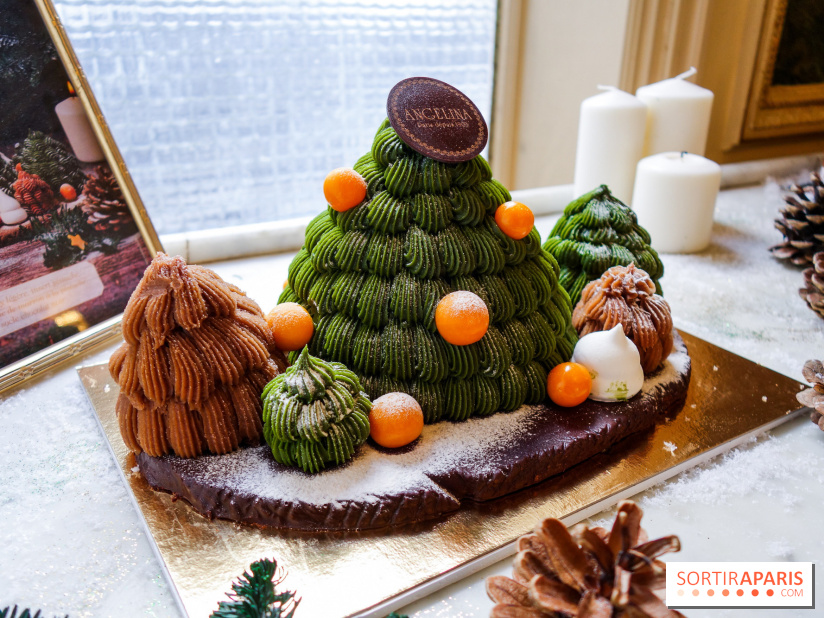 Bûches de Noël 2021 signées Angelina, nos photos