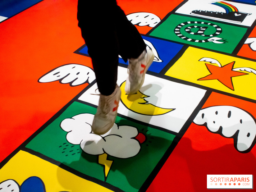 Castelbajac à la Galerie des Enfants du Centre Pompidou