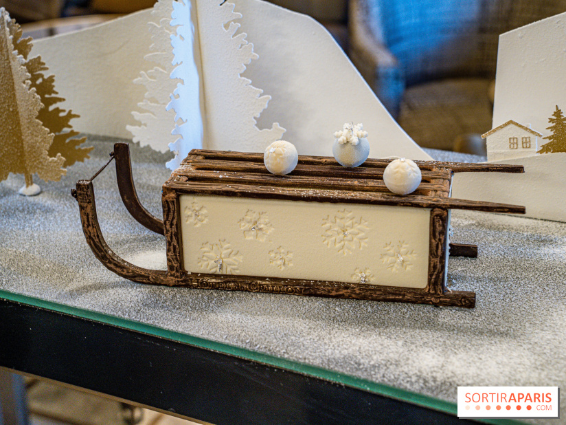 Photos Bûche de Noël du Crillon 2021 par Matthieu Carlin