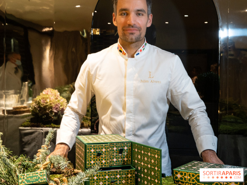 Photos : Bûche de Noël 2021 et Galette 2022 de Ladurée par Julien Alvarez