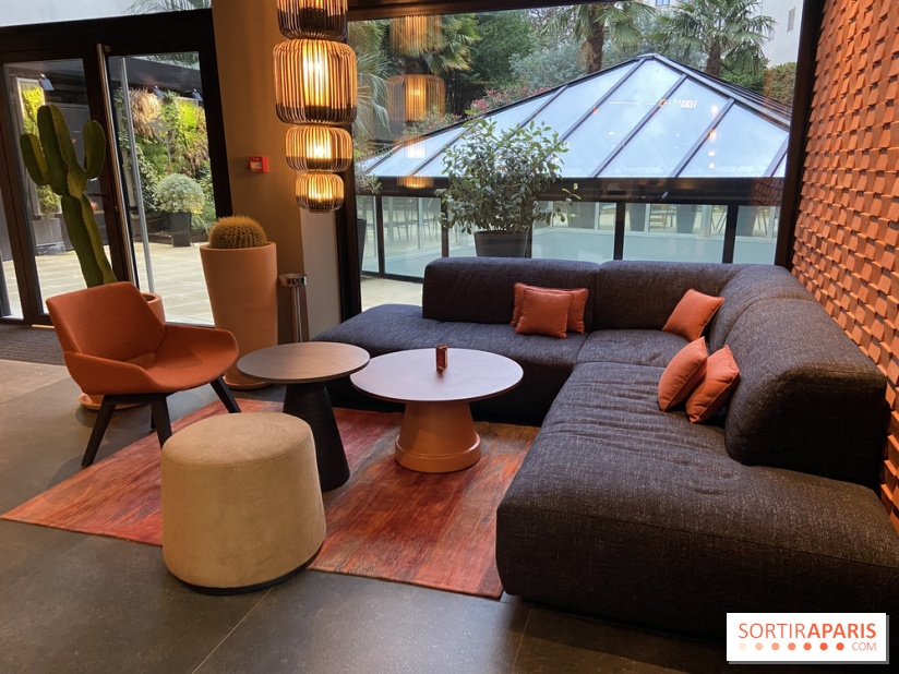 Oceania et sa terrasse en mode jardin méditerranéen à Paris