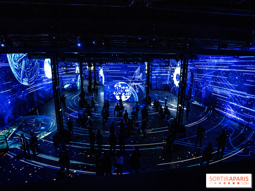 Photos : Destination Cosmos à l'Atelier des Lumières