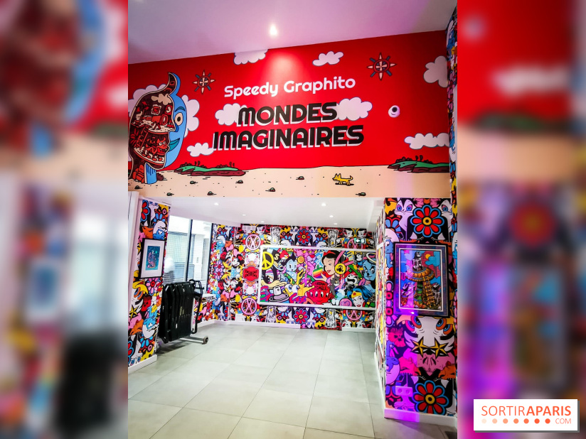 Les Mondes imaginaires de Speedy Graphito, nos photos de l'exposition immersive du Musée en Herbe