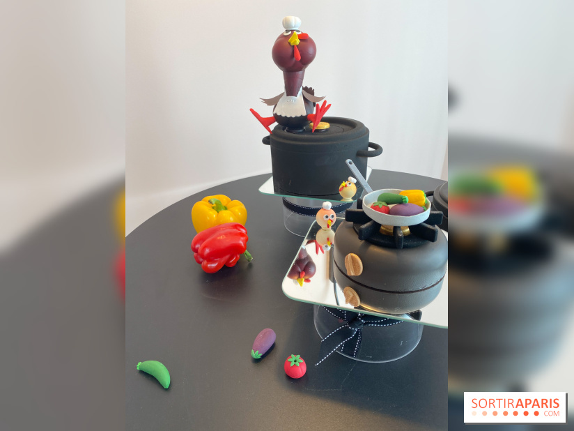 Bûche de Noël 2021 du Trianon Palace