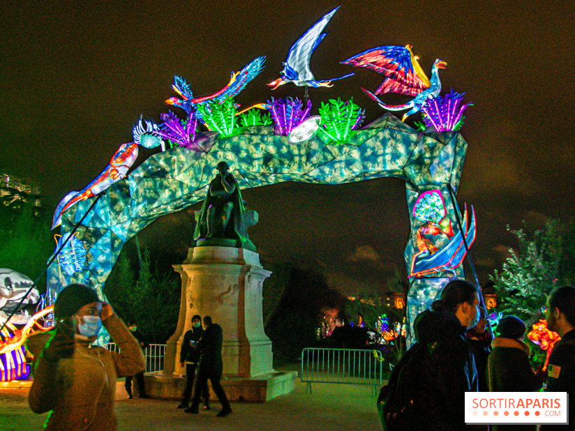 Festival des lumières du Jardin des Plantes 2021, l'Evolution en voie d'illumination - nos photos