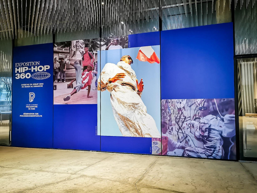 Hip-hop 360, l'exposition immersive à la Philharmonie de Paris - nos photos
