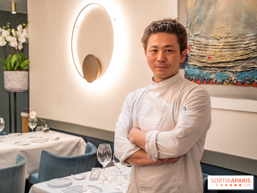 L'Axel, le restaurant étoilé de Fontainebleau, les photos