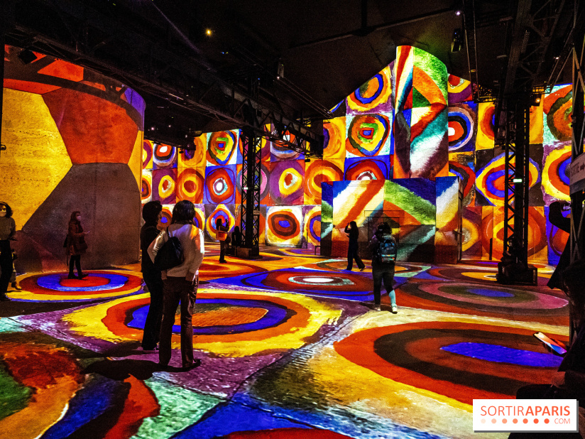 Exposition Kandinsky à l’Atelier des Lumières