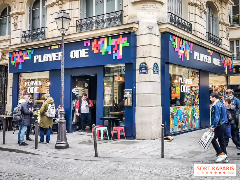 Player One, le bar rétrogaming ultra ludique du quartier des Halles à Paris