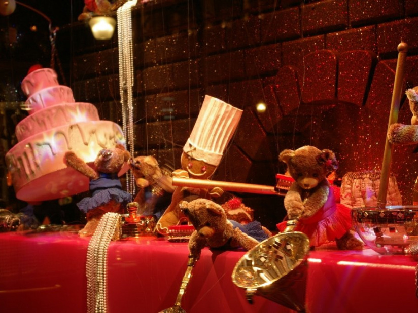 Noël 2009 aux Galeries Lafayette