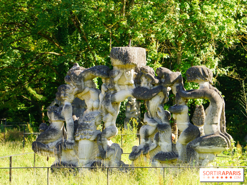 Le jardin de sculptures de la Dhyus, un lieu insolite en Île-de-France