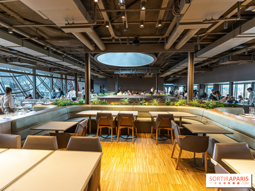 Madame Brasserie, le restaurant de la Tour Eiffel by Thierry Marx en photos