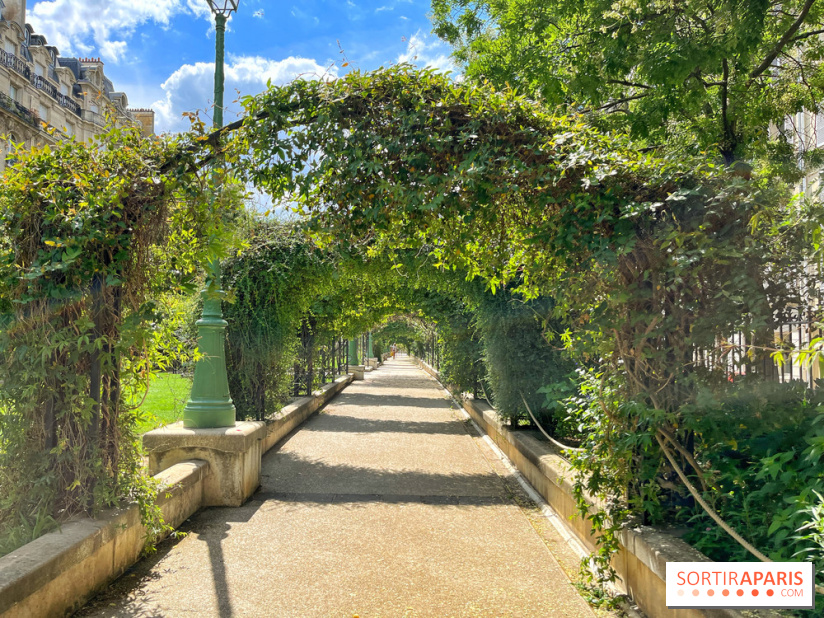 Balade sur la Petite Ceinture du 17e : la promenade Pereire