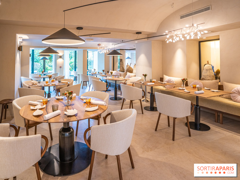 Le Corot restaurant étoilé des Etangs de Corot, les photos du lieu rénové et ses menus