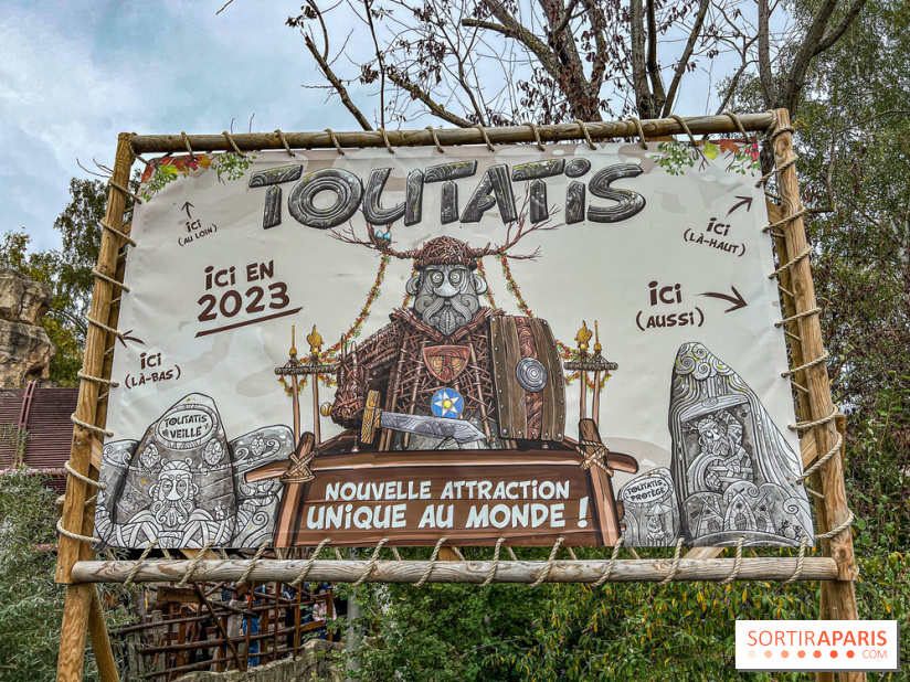 Toutatis, la nouvelle attraction du Parc Astérix 