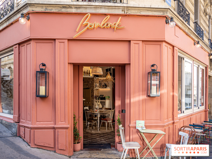Bombarde restaurant méditerranéen et festif à Montmartre - devanture