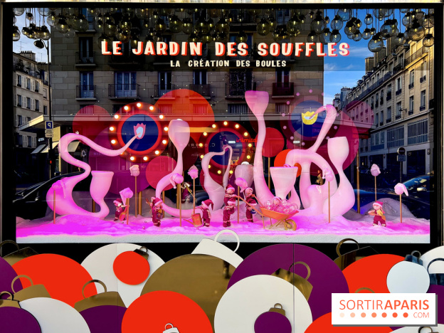 Vitrines de Noël 2022 Le Bon Marché Rive Gauche