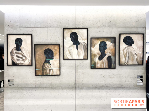 Exposition Elladj Lincy Deloumeaux chez Saint Laurent Rive Droite