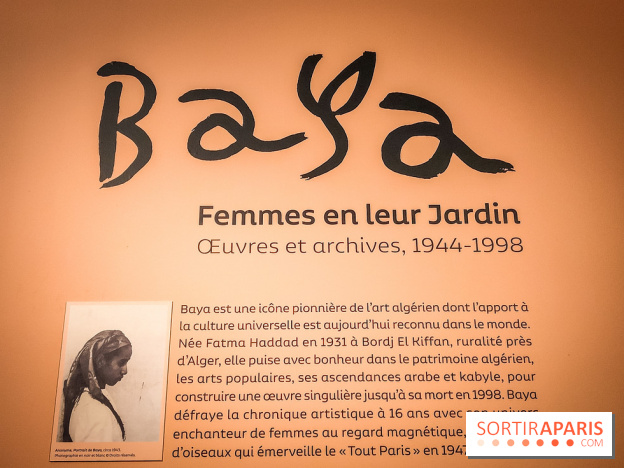 Baya, femmes en leur jardin, l'exposition poétique à l'Institut du monde arabe - nos photos
