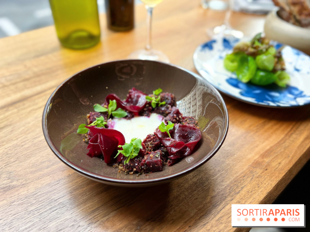 Restaurant Nellu - Betteraves rôties fumées au foin