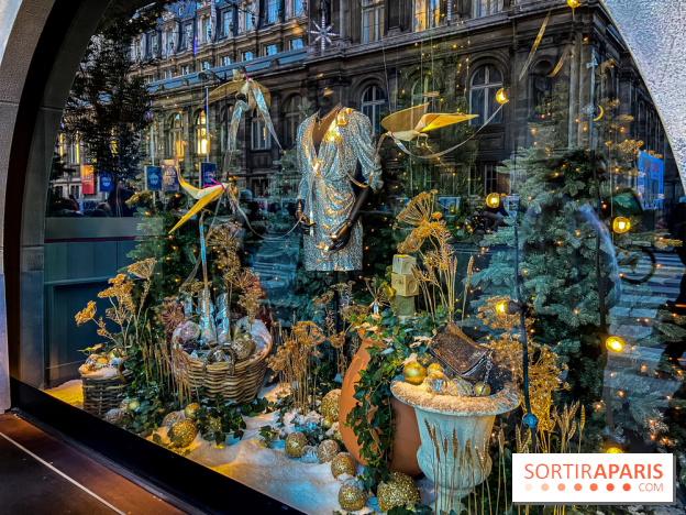 Les vitrines de Noël du BHV 2022 