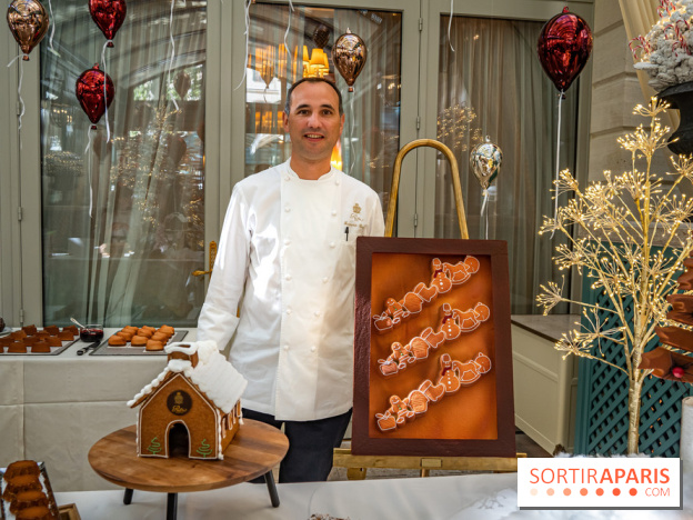 La Bûche de Noël Petit Biscuit du Ritz 2022 et sa farandole de gourmandises - François Perret