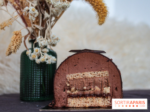 Les bûches de Noël 2022 d'oh oui!, la pâtisserie sans sucres IG bas- buche chocolat