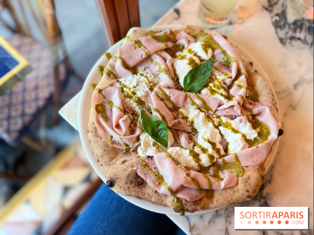 Pizzeria Agata - Pizza pistache mortadelle