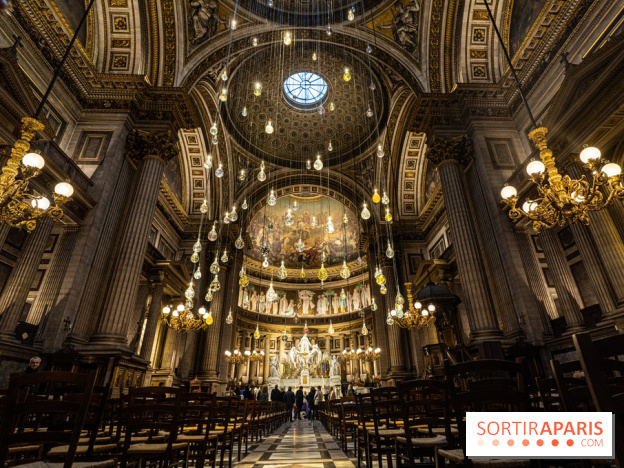 Larmes de Joie, l'installation monumentale de Benoît Dutour dans l'Eglise de la Madeleine 