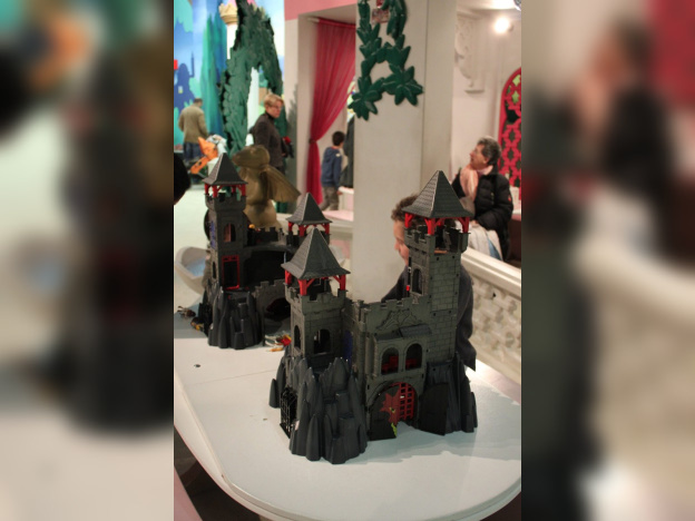 château garçon donjon,playmobil funpark