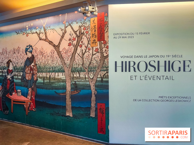 Hiroshige et l'éventail : voyage au Japon du XIXe siècle avec la sublime exposition du musée Guimet