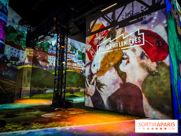 Paul Klee, peindre la musique : l'exposition immersive et insolite de l'Atelier des Lumières, photos - IMG20230216092131