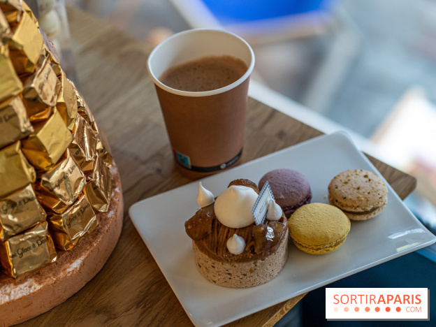 Chocolats chauds de Une Glace à Paris - patisseries glacées