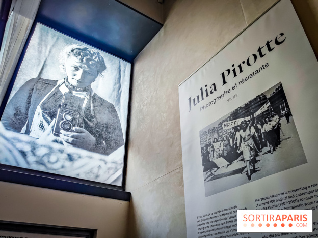 Julia Pirotte, photographe et résistante : l'exposition hommage du Mémorial de la Shoah - nos photos - IMG20230306130132