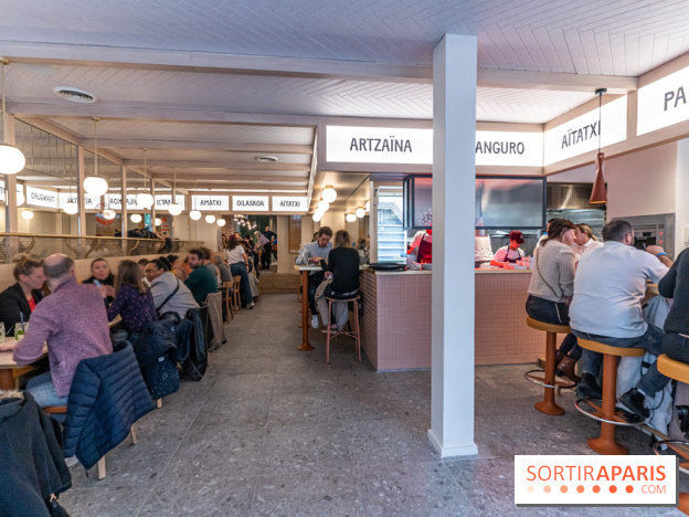 Jòia Bun - restaurant de burgers - Hélène Darroze -  salle