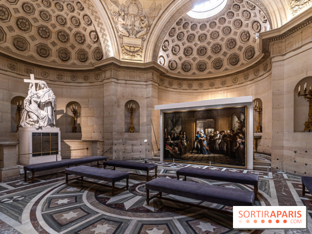 Exposition à La Chapelle Expiatoire : Le seul homme de la famille, la duchesse et le duc d'Angoulême -  A7C1086