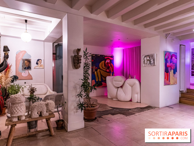 La Folie Barbizon - restaurant - bar terrasse et chambre