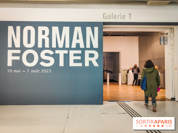 Exposition Norman Foster : l'architecture à l'honneur au Centre Pompidou