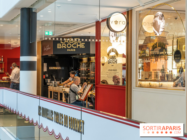 Label Broche restaurant - David Gallienne - Table du Gourmet - Galeries Lafayettes - Top Chef -  A7C4762