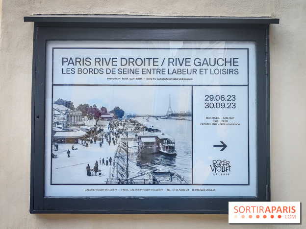 Paris Rive droite / Rive gauche : l'exposition photo autour de la Seine à la galerie Roger-Viollet  - IMG20230629101111