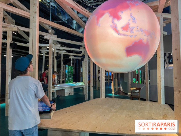 Urgence climatique, l'exposition permanente de la Cité des Sciences