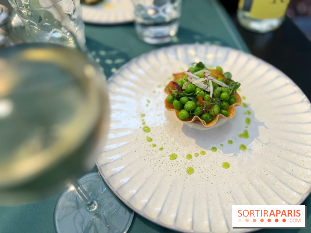 Blossom - Tartelette petits pois ricotta