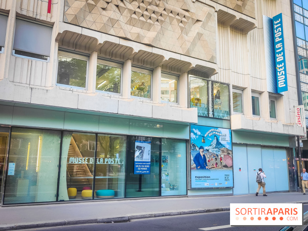 Nouvelles du paradis, la carte postale de vacances : l'exposition ensoleillée au Musée de la Poste - IMG20230905194312