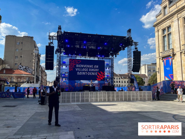 Le Village Rugby de Saint-Denis pour la Coupe du Monde de Rugby 2023