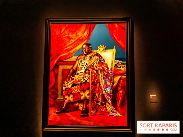 Exposition Kehinde Wiley - Dédale du Pouvoir - Musée du Quai Branly Jacques Chirac - photos  -  A7C2034