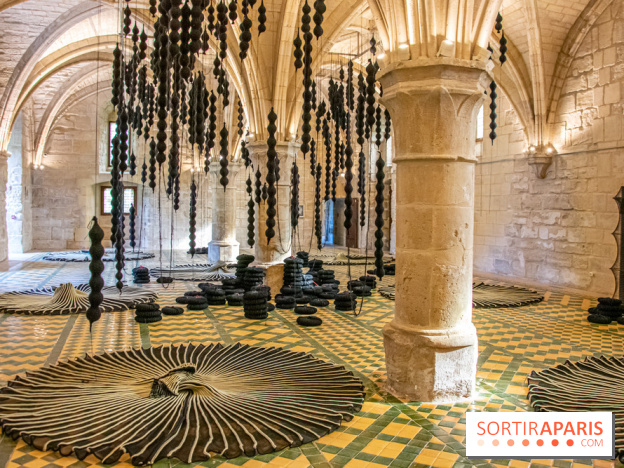 Exposition Entre Les Murs de Tanja Smeets et Karin van Dam Abbaye de Maubuisson